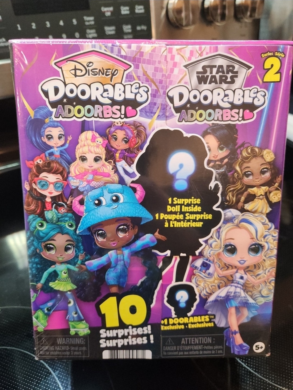 Disney Doorables Adoorbs Doll series 2 - DAHLIA/Darth Vader - New in Box, Sealed